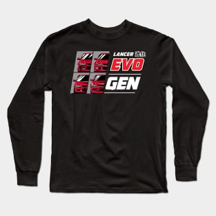 EVO GENERATION!!! Long Sleeve T-Shirt